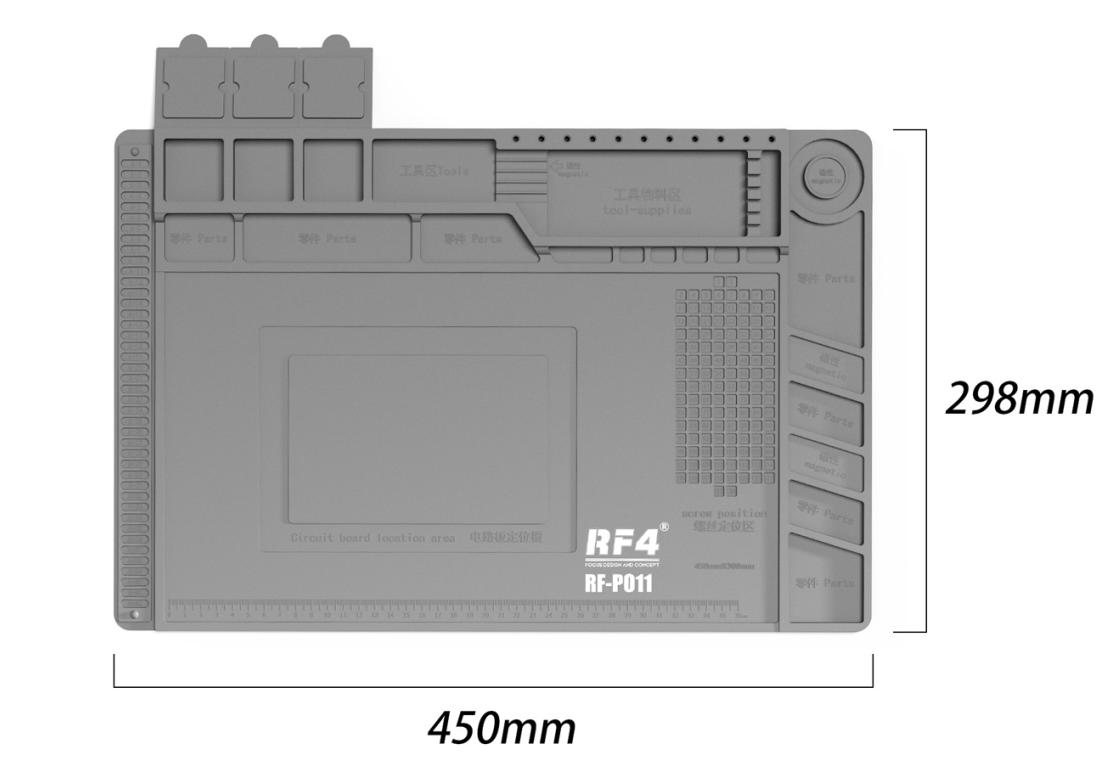 پد سیلیکونی نسوز RF4 RF-P011 - تصویر 3