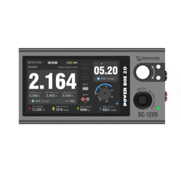 منبع تغذیه مدل MECHANIC DC-1205 POWER BOX 2.0