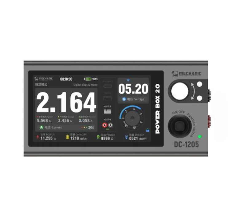 منبع تغذیه مدل MECHANIC DC-1205 POWER BOX 2.0