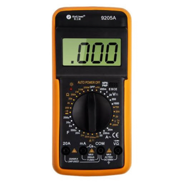 مولتی متر دیجیتال کایلیوی مدل Kailiwei 9205A - تصویر 2