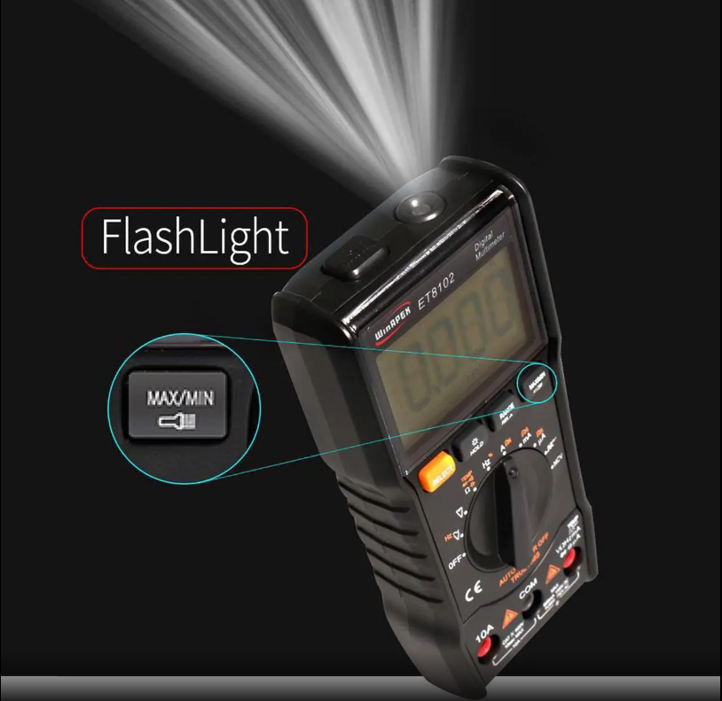 مولتیمتر دیجیتال WinAPEX ET8102 - تصویر 2