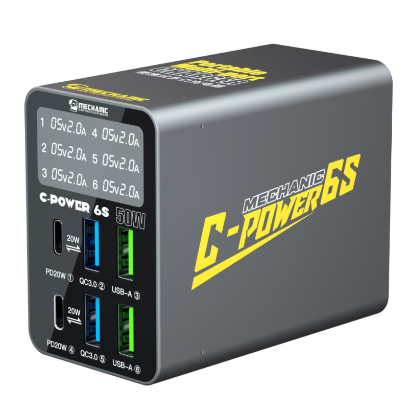 مولتی شارژر مدل Mechanic C-POWER 6S