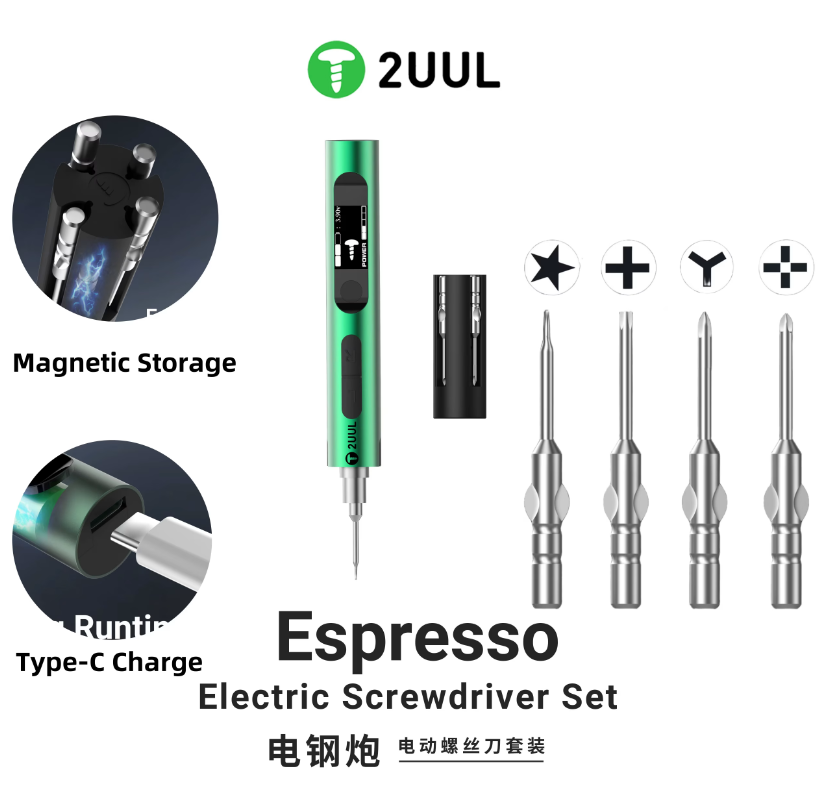پیچگوشتی شارژی 2UUL SD11 Espresso - تصویر 4