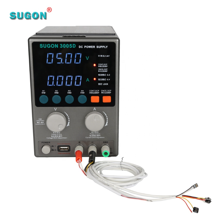 منبع تغذیه سوئیچینگ سوگون قابل تنظیم SUGON 3005D (30V / 5A) - تصویر 2