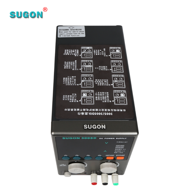 منبع تغذیه سوئیچینگ سوگون قابل تنظیم SUGON 3005D (30V / 5A) - تصویر 3
