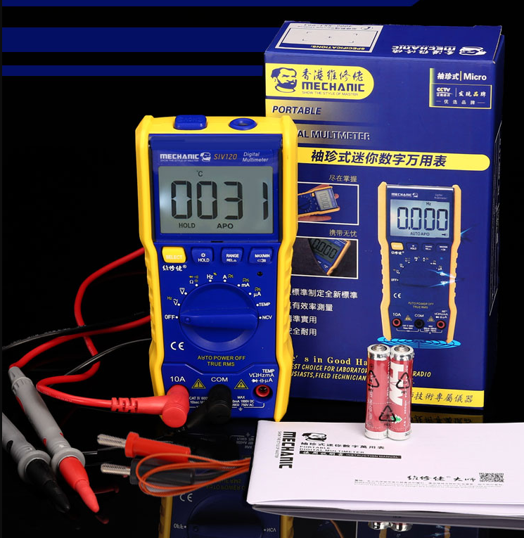 مولتی متر دیجیتال مکانیک مدل SIV120 - تصویر 3